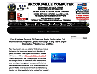 brooksvillecomputer.com screenshot