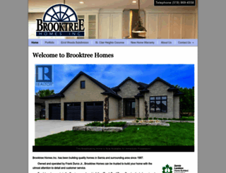 brooktreehomes.com screenshot