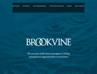 brookvine.com.au screenshot