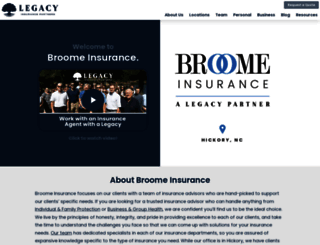 broome-associates.com screenshot