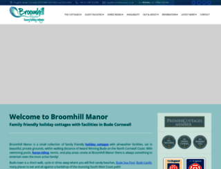 broomhillmanor.co.uk screenshot