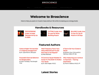 broscience.com screenshot