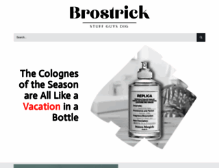 brostrick.com screenshot