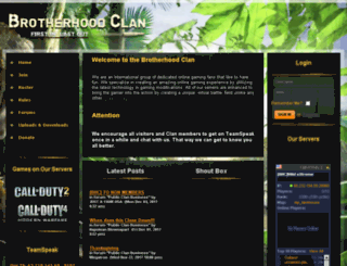 brotherhood-clan.net screenshot
