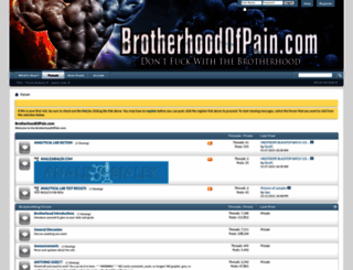 brotherhoodofpain.com screenshot