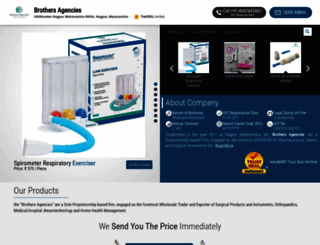 brothersagencies.in screenshot