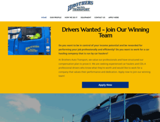 brothersautotransport.com screenshot