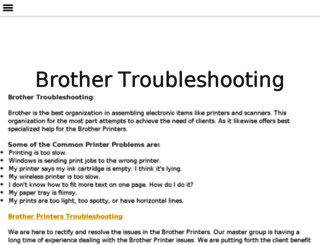 brothertroubleshooting.jimdo.com screenshot