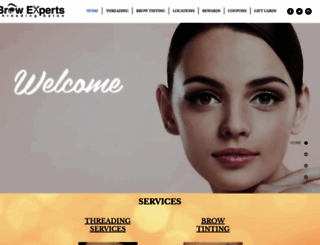 brow-experts.com screenshot