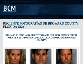 browardcountymugshots.com screenshot