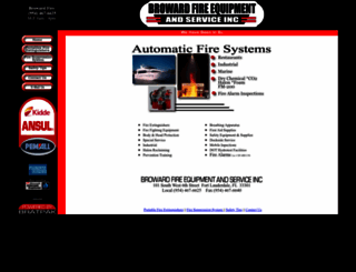 browardfire.com screenshot