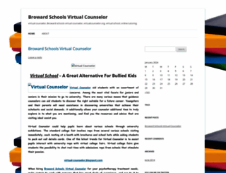 browardschoolsvirtualcounselor.wordpress.com screenshot