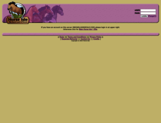brown.horseisle.com screenshot