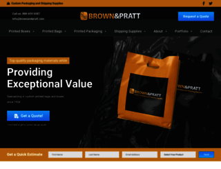 brownandpratt.com screenshot