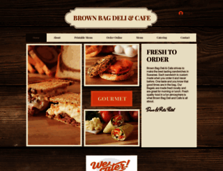 brownbagdeliandcafe.com screenshot