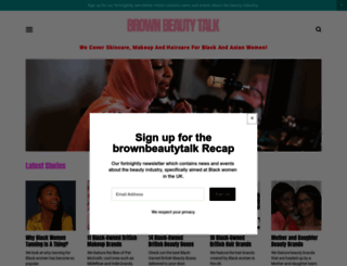 brownbeautytalk.com screenshot