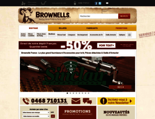 brownells.fr screenshot