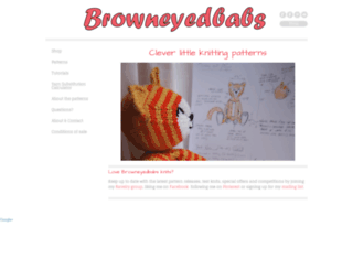 browneyedbabsknits.com screenshot