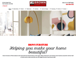brownfurniture.com screenshot