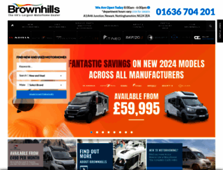 brownhills.co.uk screenshot