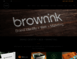 brownink.com.au screenshot
