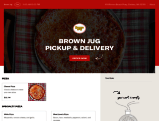 brownjugpizza.com screenshot