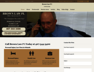 brownlawpl.com screenshot