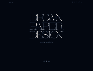 brownpaperdesign.com screenshot