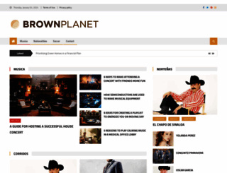 brownplanet.com screenshot