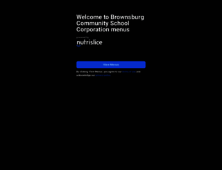 brownsburg.nutrislice.com screenshot