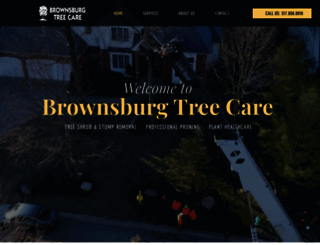 brownsburgtreecare.net screenshot
