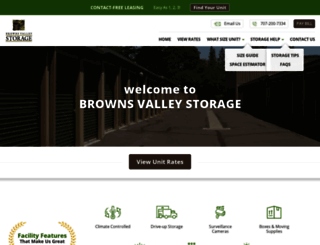 brownsvalleystorage.com screenshot