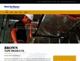 browntapeproducts.com screenshot