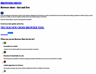 browsershots.at screenshot