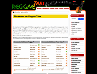 broz-reggae-tabs.com screenshot