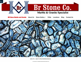 brstonemarbleandgranite.com screenshot