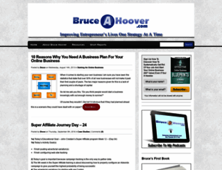 bruceahoover.com screenshot
