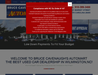 brucecavenaugh.com screenshot