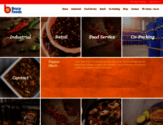 brucefoods.com screenshot