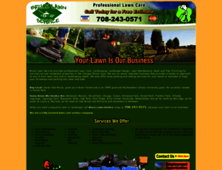 brucelawns.com screenshot