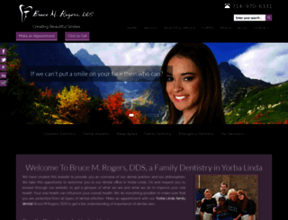 brucerogersdds.com screenshot