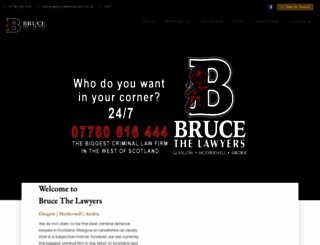 brucethelawyers.com screenshot