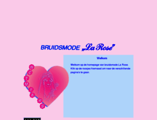 bruidsmodelarose.nl screenshot