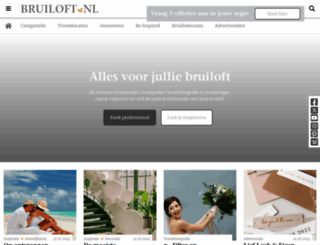 bruiloft.nl screenshot