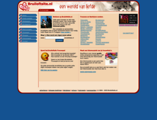 bruiloftsite.nl screenshot