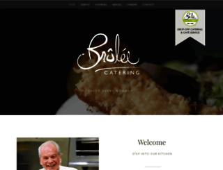 brulee-catering.com screenshot