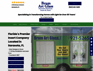 brumartglass.com screenshot