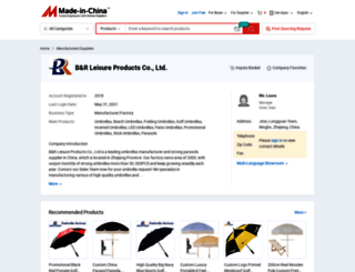 brumbrellas.en.made-in-china.com screenshot