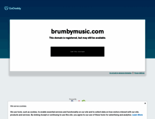 brumbymusic.com screenshot