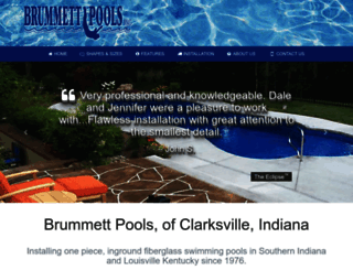 brummettpools.com screenshot